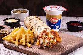 Dürüm + Patates + Ayran