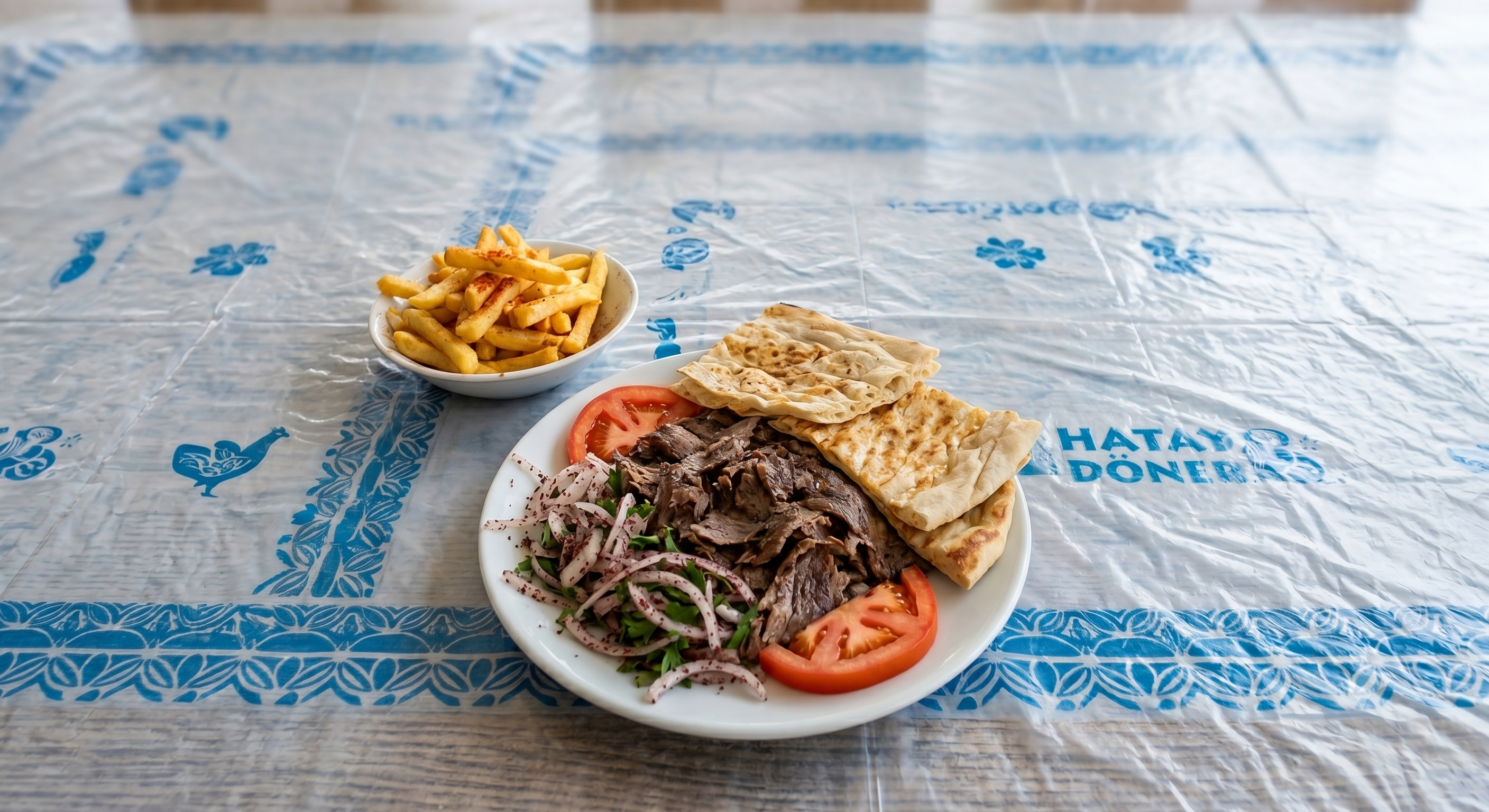 Tavuk İskender + Patates + Kola